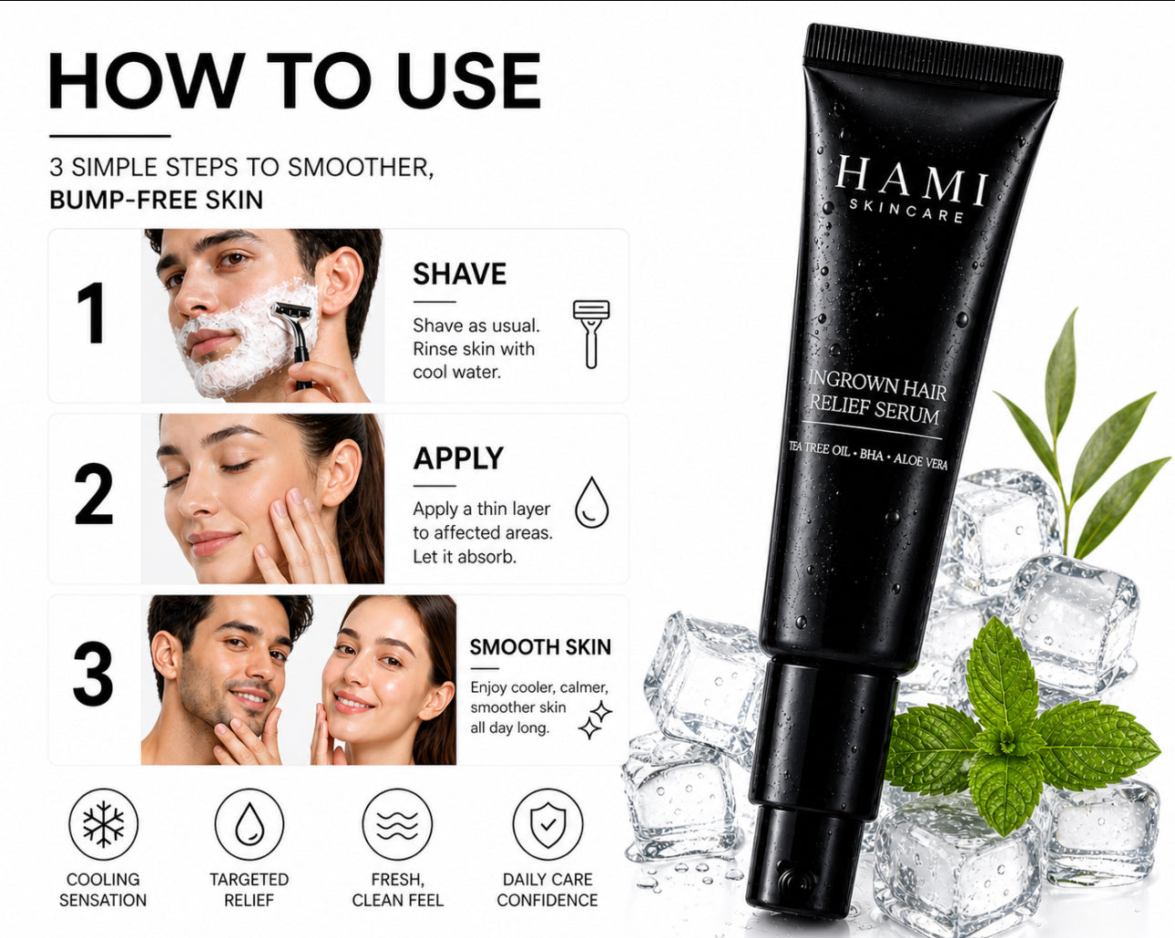 INGROWN HAIR RELIEF SERUM