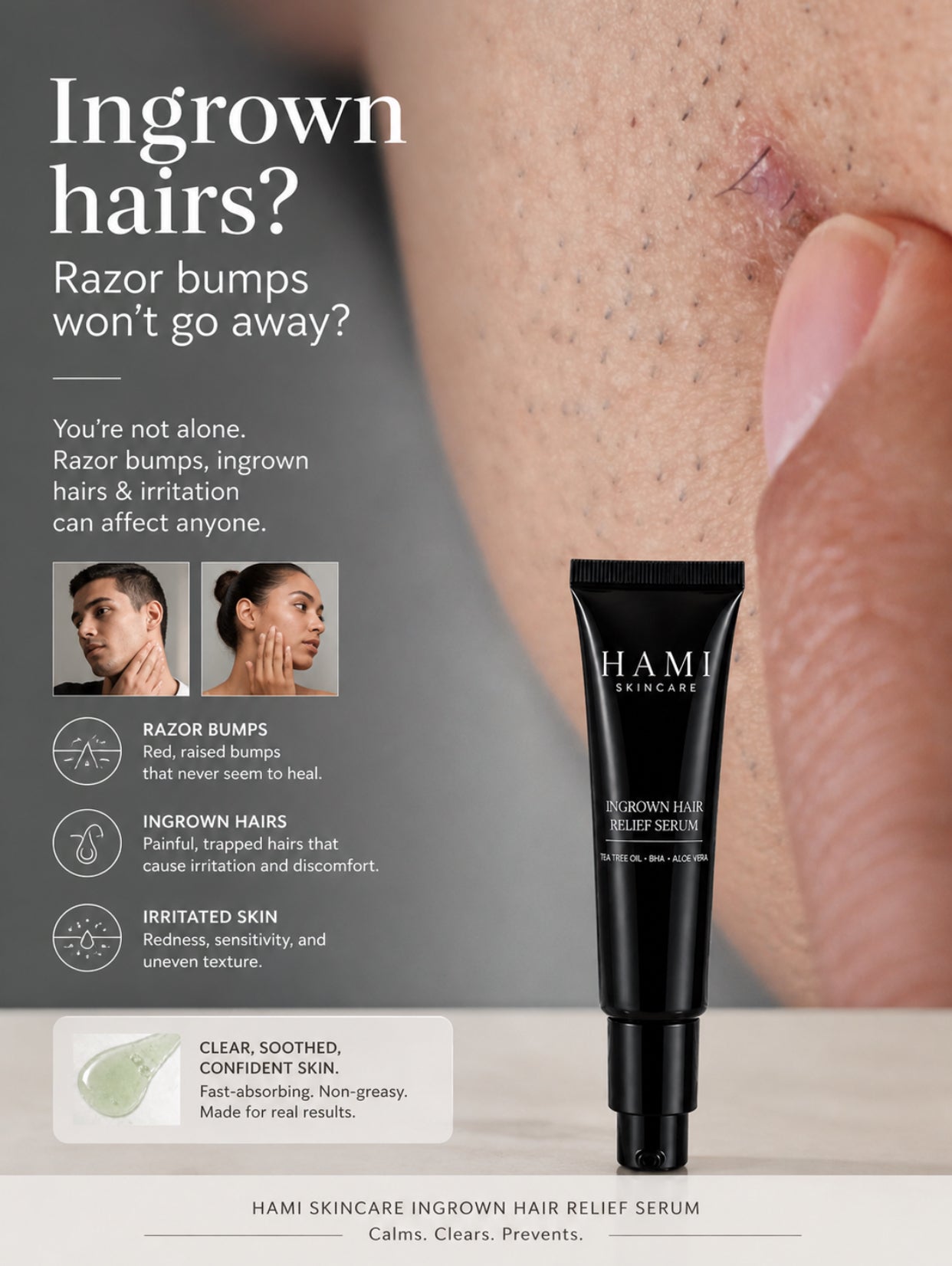 INGROWN HAIR RELIEF SERUM